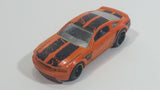 2014 Hot Wheels City 2005 Ford Mustang GT Orange Die Cast Toy Car Vehicle