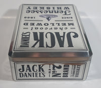 Limited Edition Jack Daniels Tennessee Whiskey Charcoal Mellowed Since 1866 Tin Container - No Alcohol - Empty