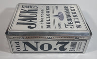 Limited Edition Jack Daniels Tennessee Whiskey Charcoal Mellowed Since 1866 Tin Container - No Alcohol - Empty