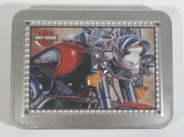 2003 Harley Davidson Motor Cycles Playing Cards Tin Container - Empty - Just the Tin