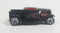 2001 Hot Wheels First Editions Hooligan Satin Black Die Cast Toy Car Hot Rod Vehicle