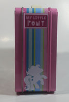 2007 TIN BOX Hasbro My Little Pony Cartoon Characters Pink Metal Tin Lunch Box