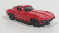 2016 Hot Wheels Fast and Furious '66 Chevy Corvette Red Die Cast Toy Car Vehicle 1/55 Scale