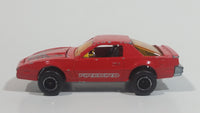 Majorette Pontiac Firebird Trans Am Red No. 248 1/62 Scale Die Cast Toy Car Vehicle w/ Opening Hood