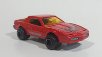Majorette Pontiac Firebird Trans Am Red No. 248 1/62 Scale Die Cast Toy Car Vehicle w/ Opening Hood