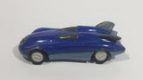1994 McDonald's Hot Wheels Turbine 4-2 #5 Blue Die Cast Toy Car - Happy Meal