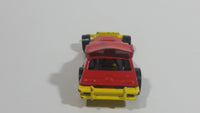 1982 Hot Wheels Greased Gremlin Red and Yellow Die Cast Toy Car Vehicle