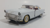 Majorette 1956 Ford Thunderbird SS 1/32 Scale White Die Cast Toy Car Vehicle with Opening Doors