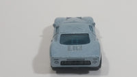 2002 Hot Wheels 1960s Ford GT-40 Octoblast Metallic Pale Blue Die Cast Toy Race Car Vehicle