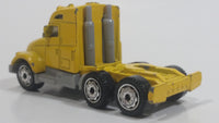 2006 Matchbox Tractor Cab Semi Truck Yellow Die Cast Toy Car Vehicle
