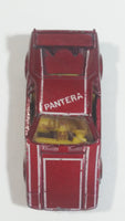 Vintage PlayArt De Tomaso Pantera Dark Red Die Cast Toy Car Vehicle - Hong Kong