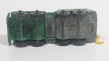 Vintage 1965 Matchbox Series Lesney Products 8 Wheel Crane Truck No. 30 Green Die Cast Toy Car Vehicle Made in England