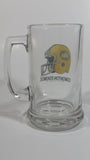 CFL Canadian Football League Edmonton Eskimos Sports Team Glass Beer Mug Collectible