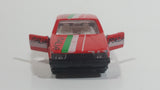 Majorette Alfa 75 Red No. 271 Forza Italia Die Cast Toy Car Vehicle with Opening Doors 1/55 Scale