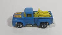 1979 Hot Wheels '56 Hi-Tail Hauler Dark Blue Enamel Ford Pickup Truck Die Cast Toy Car Vehicle - Hong Kong