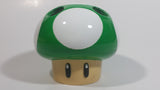 Extremely Hard to find Rare 2012 Nintendo Super Mario Video Game 1-UP Free Man Green and White Mushroom Shaped Ceramic Toothbrush Holder