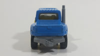 2014 Matchbox MBX Construction International CXT Blue Semi Truck Die Cast Toy Car Vehicle