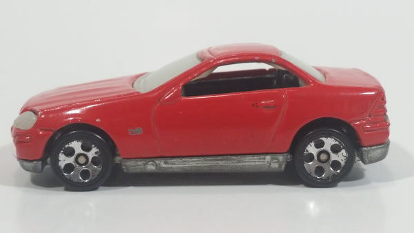Rare 1997 Hot Wheels Mercedes SLK Red Die Cast Toy Car Vehicle