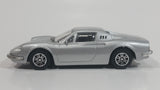 Burago Dino 246 GT Silver Grey 1/43 Scale Die Cast Toy Car Vehicle