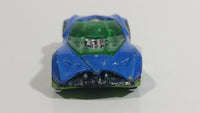 2006 Hot Wheels Pizza Palace CUL8R Blue Die Cast Toy Car Vehicle PR5