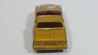 2002 Hot Wheels Trump Cars Montezooma Metalflake gold Die Cast Toy Car Vehicle