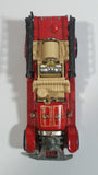 1982 Hot Wheels Old Number 5 Fire Truck Red Die Cast Toy Firefighting Rescue Emergency Vehicle
