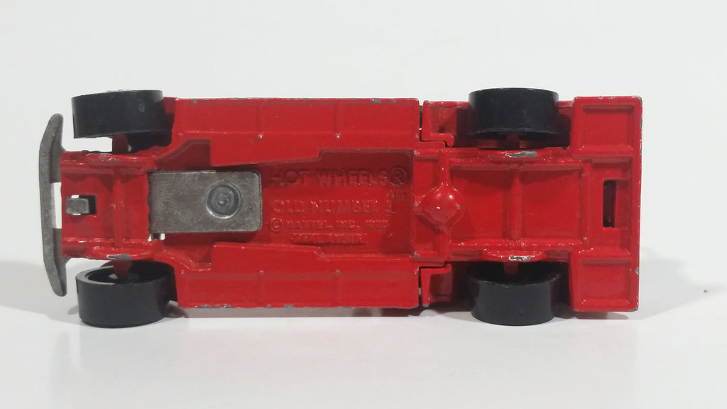 1982 Hot Wheels Old Number 5 Fire Truck Red Die Cast Toy Firefighting ...