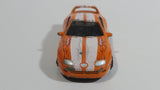 Motor Max Toyota Supra Orange and White No. 6012 Die Cast Toy Car Vehicle