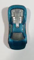 2003 Hot Wheels Croc Crunch Speed Blaster Aqua Green Die Cast Toy Car Vehicle