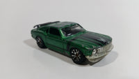 2009 Matchbox '70 Ford Mustang Boss Green 1/62 Scale Die Cast Toy Muscle Car Vehicle