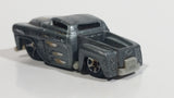 2004 Hot Wheels First Editions Hardnoze '59 Chevy Truck Metalflake Dark Grey Die Cast Toy Car Vehicle
