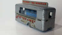 Vintage Lesney Mobile Canteen Trailer No. 74 Grey Die Cast Toy Food Catering Car Vehicle Made in England