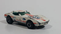 1994 Hot Wheels Chevrolet Corvette Stingray White Die Cast Toy Car Vehicle