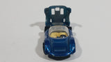 Vintage PlayArt Porsche Carrera 910 Dark Metallic Blue Die Cast Toy Car Vehicle - Hong Kong