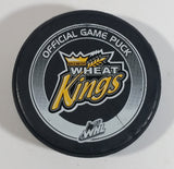 WHL Western Hockey League Brandon Wheat Kings Ice Hockey Team Official Game Puck Manitoba, Canada Sports Collectible