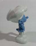 2011 Peyo "Baker Smurf with Rolling Pin PVC Toy Figure McDonald's Happy Meal