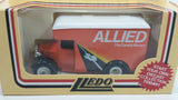 Lledo Models of Days Gone 1934 Dennis Van Truck Orange Allied Moving Trucking Die Cast Toy Car Vehicle New in Box