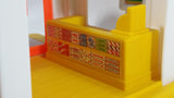 Vintage Fisher Price Little People Little Mart Commercial Centre Plastic Toy Building with Box - No Accessories