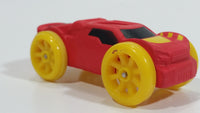 2017 Nerf Nitro Foam Red and Yellow Toy Car Vehicle