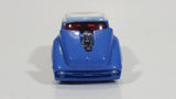 2012 Hot Wheels '56 Ford F-100 Panel Van Truck Superman Blue and White Die Cast Toy Car Hot Rod Vehicle with Opening Hood and Red Line Real Riders