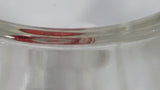 1948-1961 A & W Allen and Wright Ice Cold Root Beer Arrow Logo 6" Tall Heavy Clear Glass Mug