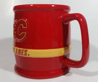 NHL Ice Hockey Calgary Flames NHL Hockey Team Embossed Logo Ceramic Coffee Mug Sports Collectible