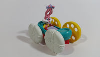 1990 Warner Bros. Tiny Toons Plucky Duck and Babs Bunny Flipping Toy Car Boat Watercraft Vehicle and Telephone McDonald's Happy Meal