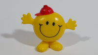 Vintage 1981 Arby's Restaurants Mr. Men Mr. Bounce Toy PVC Figure By Roger Hargreaves