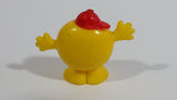 Vintage 1981 Arby's Restaurants Mr. Men Mr. Bounce Toy PVC Figure By Roger Hargreaves
