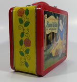 Hallmark School Days Walt Disney's Snow White and the Seven Dwarfs Mini Red and Yellow Tin Metal Lunch Box
