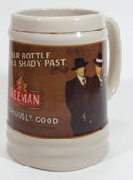 Sleeman Notoriously Good Since 1834 The Clear Bottle With A Shady Past Beer Mug Al Capone Mob Gangster Breweriana Collectible