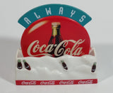 1998 Always Coca-Cola Coke Soda Pop Classic Bottles in Snow 3D Fridge Magnet Beverage Collectible