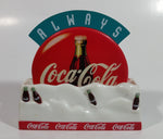1998 Always Coca-Cola Coke Soda Pop Classic Bottles in Snow 3D Fridge Magnet Beverage Collectible