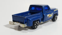 Vintage Road Champs Road Machines 1970s Chevrolet Pickup Truck Cosmos Blue Die Cast Toy Car Vehicle - Hong Kong